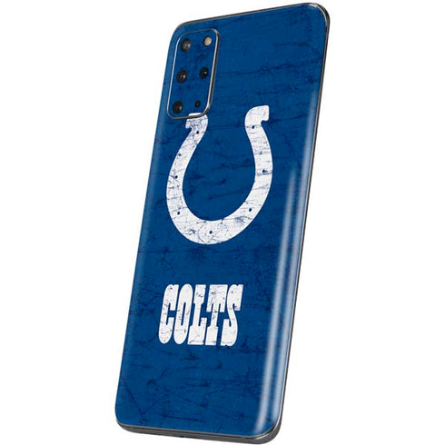 NFL Indianapolis Colts Distressed Galaxy S20 Plus Skin